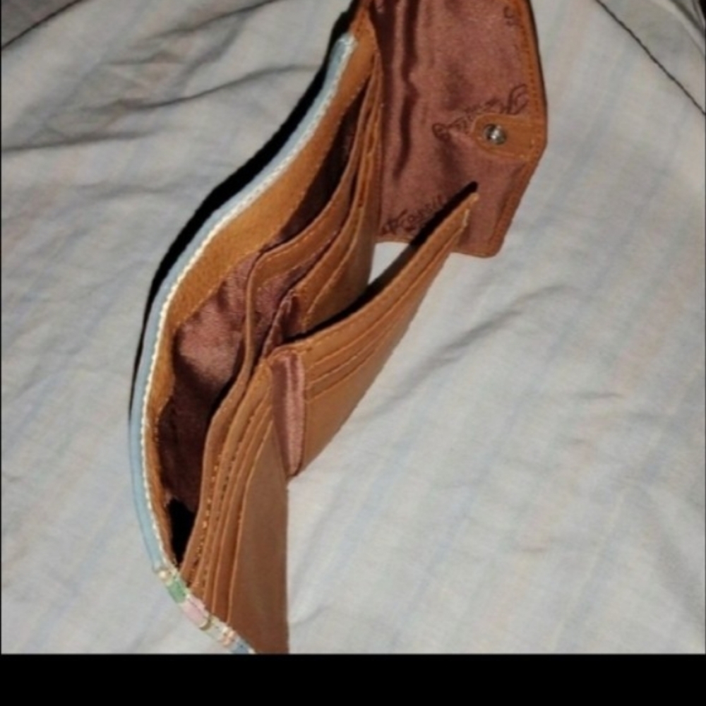 Fossil Multicolor Striped Women's Wallet - Picture 2 of 6
